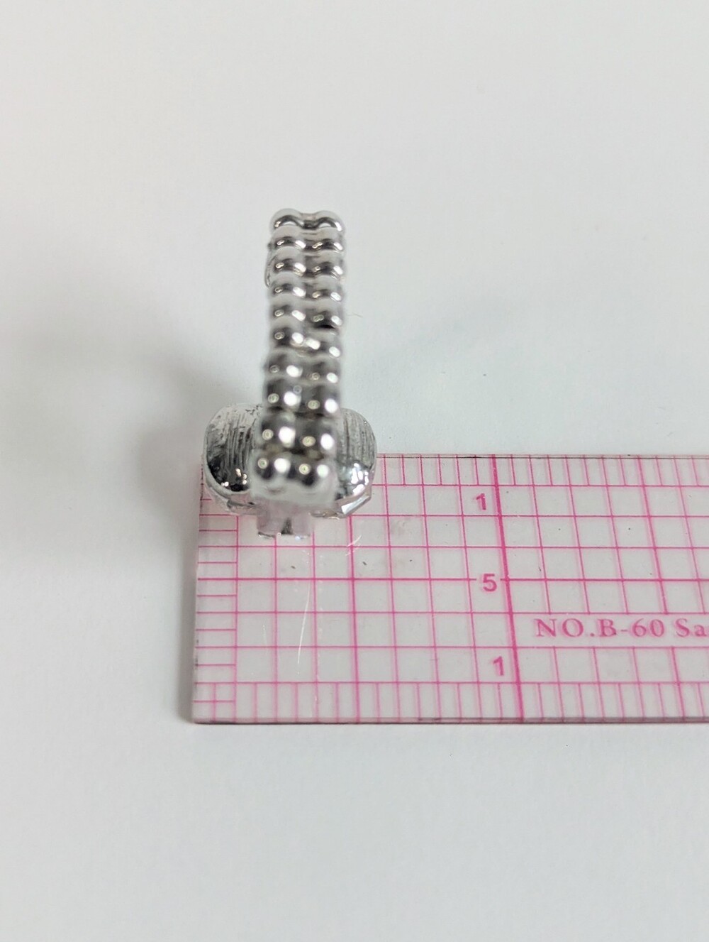 Vintage Silver Rhinestone Stretch Ring Lot Crystal Baguette Statement Pack 3pc - Picture 14 of 14
